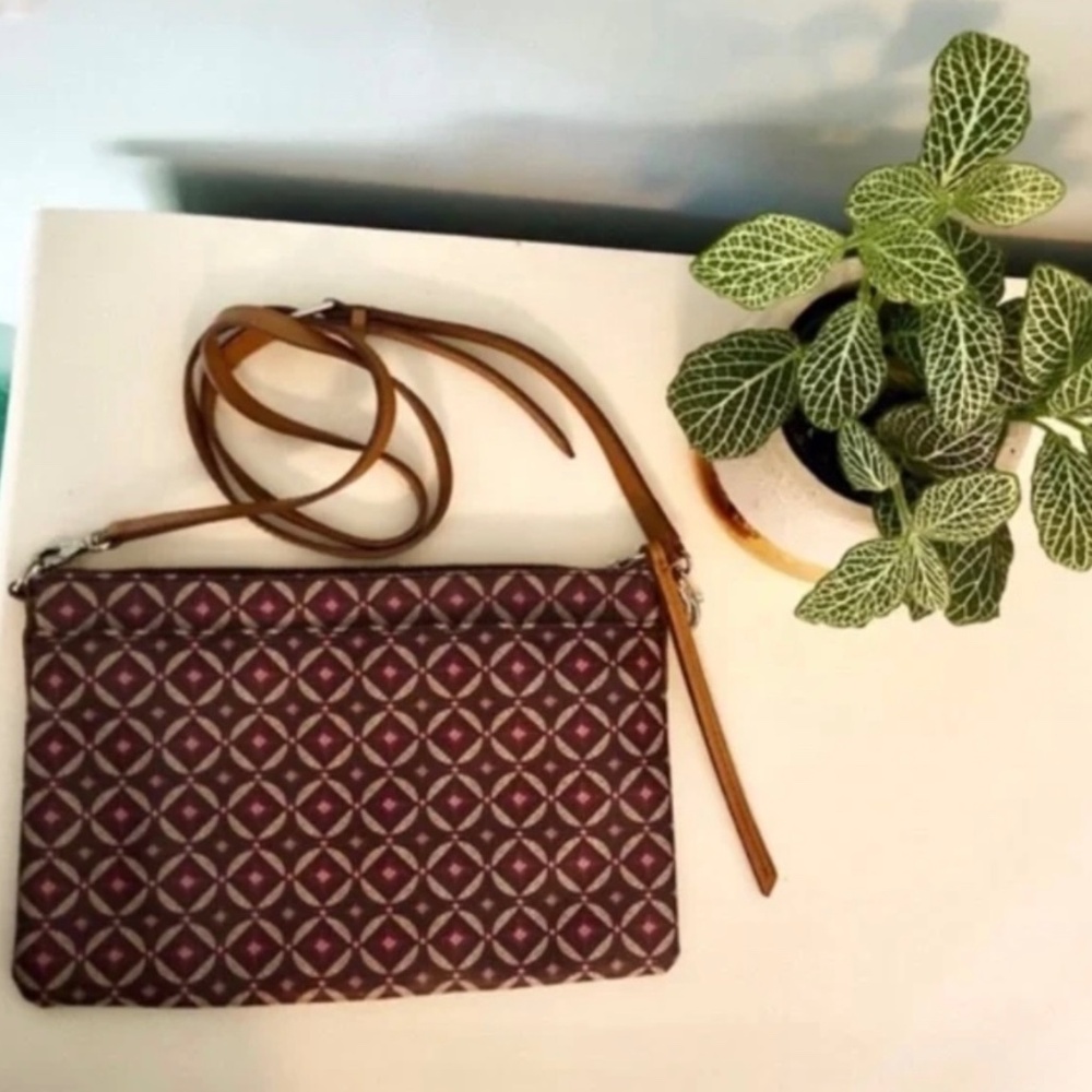 Fossil Slim Leather Crossbody Bag